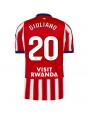 Atletico Madrid Giuliano Simeone #20 Replika Hemmakläder 2026-27 Kortärmad Atletico Madrid Giuliano Simeone #20 Replika Hemmakläder 2026-27 Kortärmad